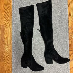 Black Over-the-Knee Boots